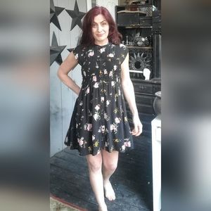 Free people greatest day smocked dress small